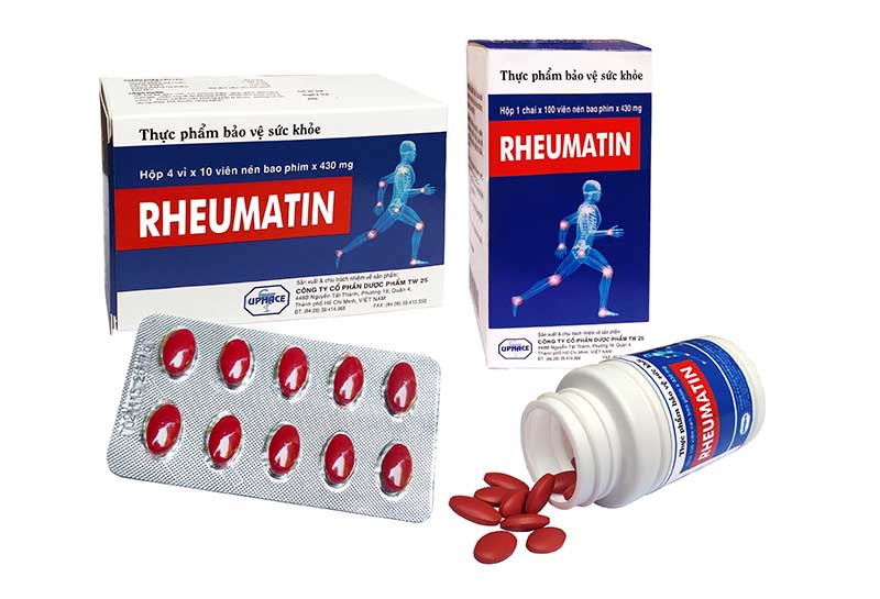 Thuốc Rheumatin do công ty Cổ phần Dược phẩm TW25 sản xuất