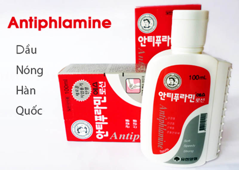 Dầu nóng Hàn Quốc Antiphlamine có từ hơn 80 năm trước