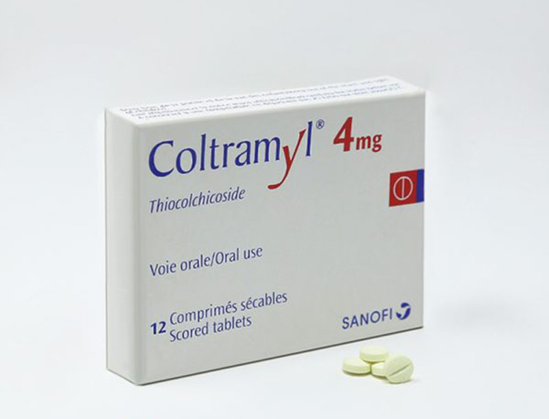 Coltramyl là thuốc thuộc nhóm giãn cơ có tác dụng giảm đau rất nhanh