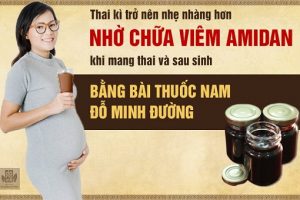 Bài thuốc nam Đỗ Minh Đường, xóa tan nỗi lo viêm amidan khi mang thai