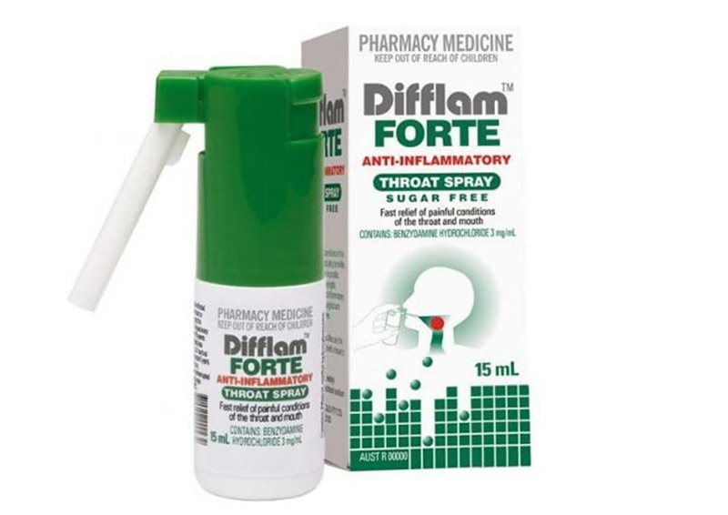 Thuốc xịt họng Difflam Forte Throat Spray