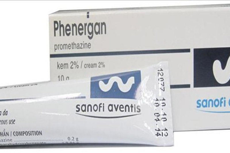  Thuốc Phenergan là một trong những loại kem giúp điều trị chứng dị ứng mẩn ngứa nhanh chóng