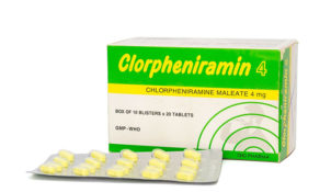 Thuốc sổ mũi Clorpheniramin 4mg