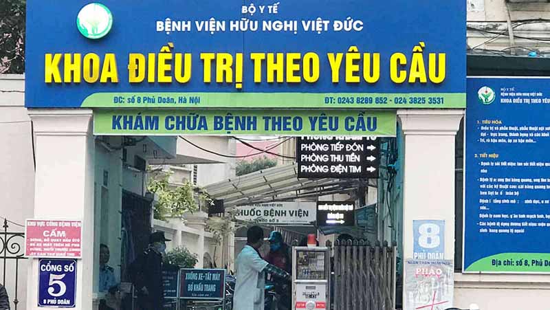 Bệnh viện Việt Đức là cơ sở y tế nổi tiếng với thế mạnh về xương khớp