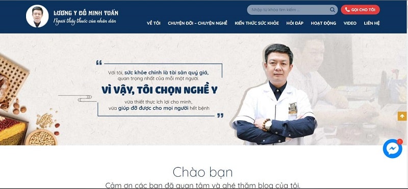 Ra mắt chuyên trang lương y Đỗ Minh Tuấn - Blog sức khỏe cộng đồng hàng đầu Việt Nam