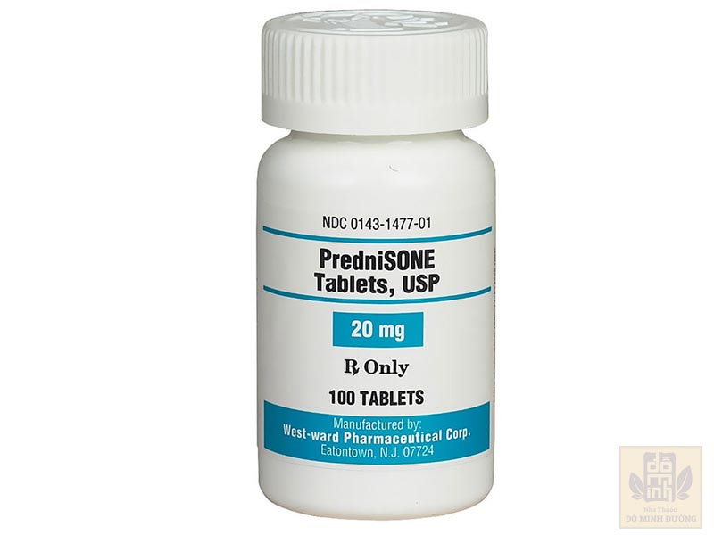 Thuốc Prednisolone có công dụng kháng viêm, chống dị ứng, giảm sưng tấy, chống miễn dịch