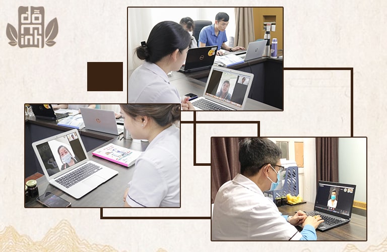 Hoạt động thăm khám trực tuyến của nhà thuốc Đỗ Minh Đường