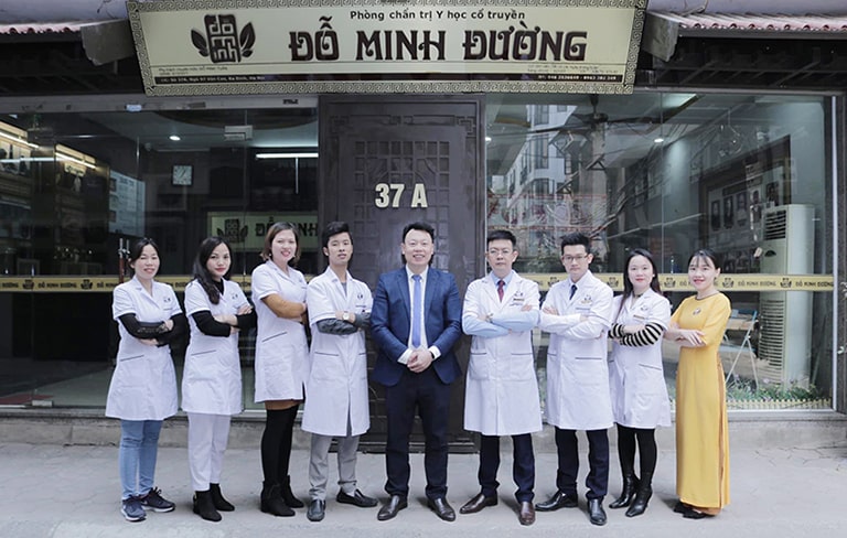 Đội ngũ lương y bác sĩ tại nhà thuốc Đỗ Minh Đường, cơ sở miền Bắc