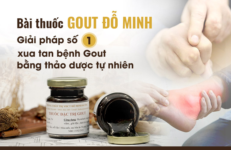 Bài thuốc Gout Đỗ Minh có dạng cao đặc sánh mịn, dễ dùng 