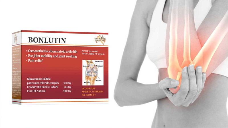 Bonlutin được dùng cho bệnh nhân gặp vấn đề về xương khớp