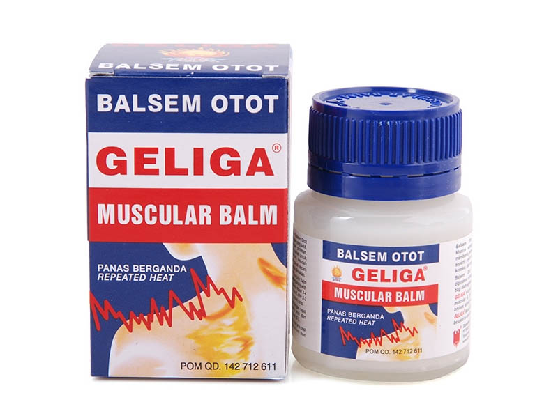 Dầu nóng Geliga có chứa các thành phần có khả năng giảm đau tốt