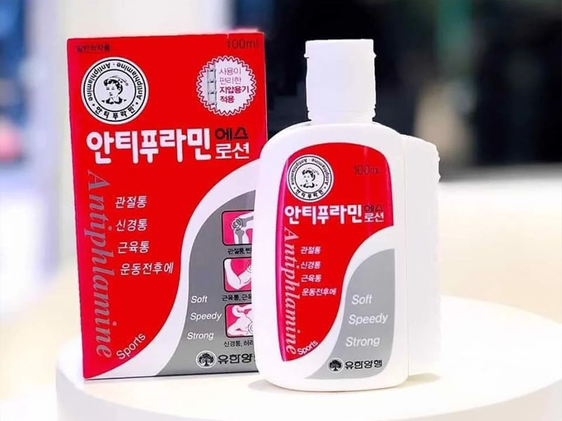 Dầu nóng Hàn Quốc Antiphlamine là sản phẩm chất lượng hiện nay