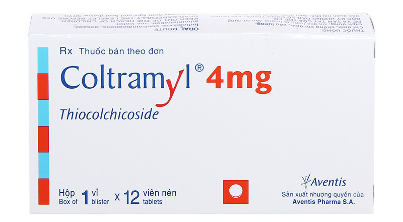 Coltramyl là thuốc tân dược được nghiên cứu, sản xuất bởi công ty Roussel