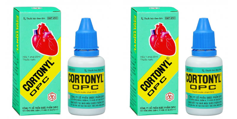 Thuốc Cortonyl được nghiên cứu, sản xuất bởi Công ty Cổ phần dược phẩm OPC