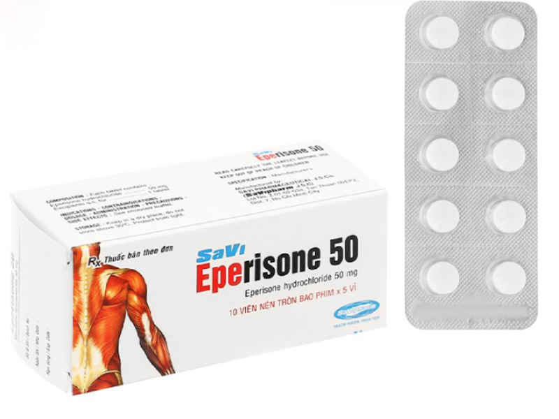 Thuốc Eperisone hiện đang được bán trên thị trường với giá khoảng 210.000 đồng/hộp
