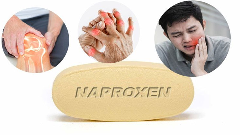 Thuốc Naproxen hỗ trợ giảm đau cho nhiều trường hợp