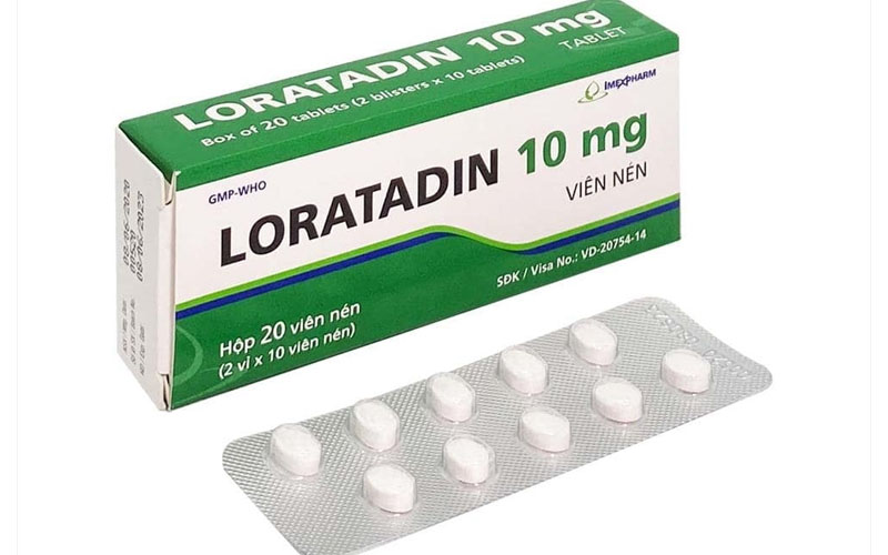 Loratadin được sản xuất bởi công ty cổ phần Traphaco