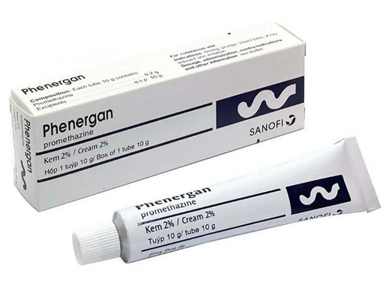 Phenergan là thuốc bôi dị ứng mẩn ngứa được đánh giá cao