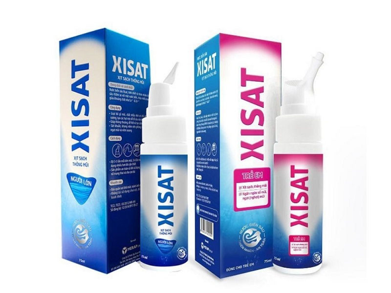 Thuốc xịt mũi trị viêm mũi dị ứng Xisat
