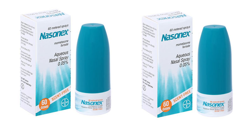 Nasonex là dược phẩm được sản xuất bởi Schering - Plough Labo - Đức