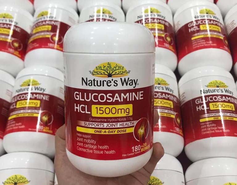 Viên bổ khớp Glucosamine Nature’s Way 1500mg được tin dùng