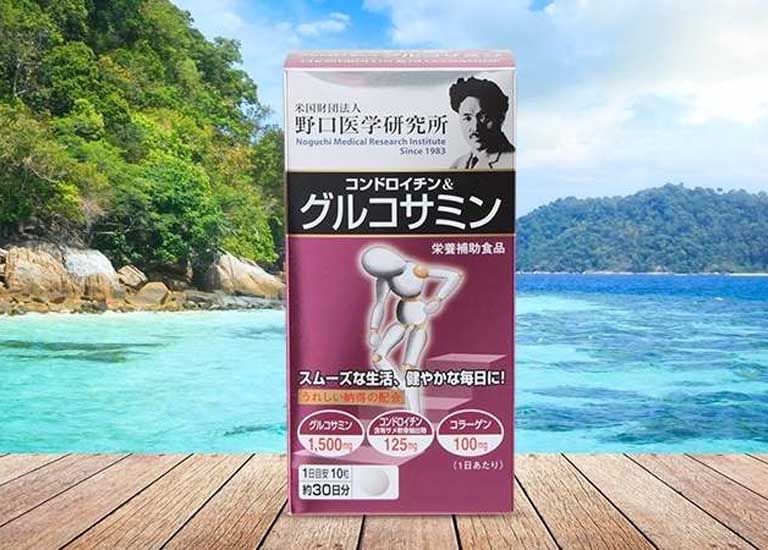 Viên uống thoái hóa cột sống của Nhật Glucosamine Noguchi 