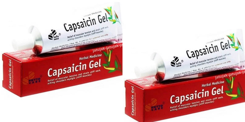 Thuốc Capsaicin có thành phần chính là Capsaicin