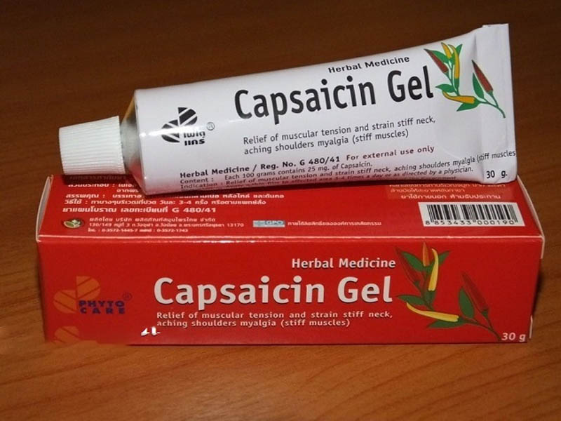 Thuốc Capsaicin hiện đang xuất hiện phổ biến tại thị trường Việt Nam