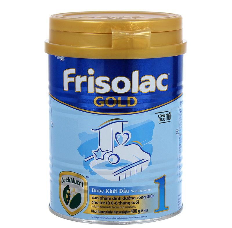 Sữa bổ sung canxi cho trẻ Frisolac Gold