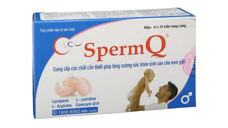 Thực phẩm chức năng tốt cho tinh trùng SpermQ