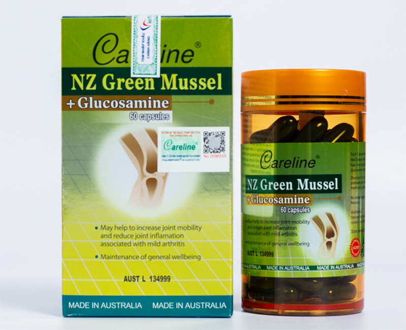 Viên uống cải thiện thoái hóa cột sống NZ Green Mussel