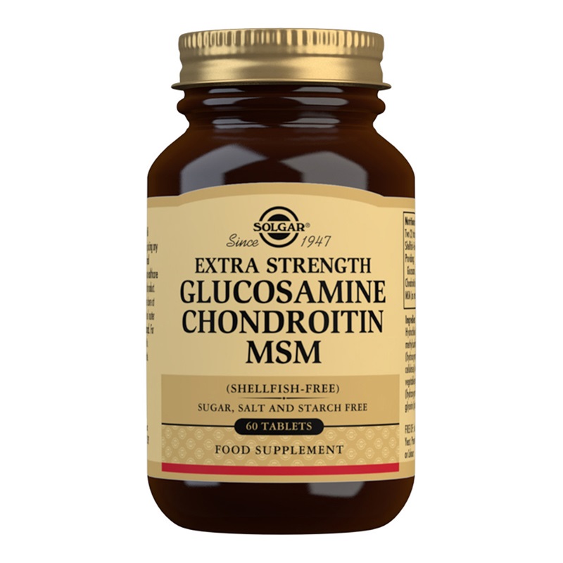 Sản phẩm tăng cường xương khớp Glucosamine Chondroitin MSM Solgar