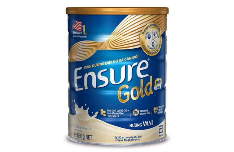 Sữa bổ sung canxi cho người 30 tuổi Ensure Gold