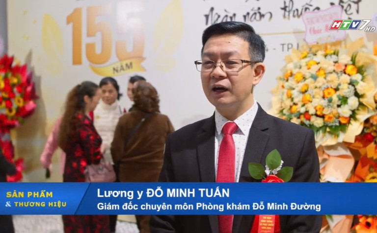 Lương y Đỗ Minh Tuấn chia sẻ trong phóng sự của đài HTV7