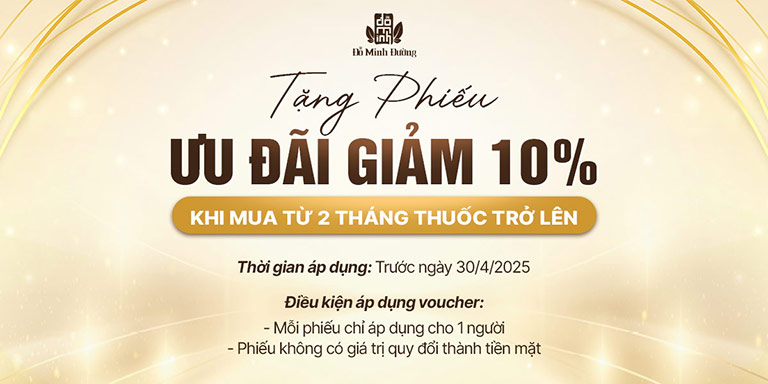 Phiếu ưu đãi 10% tại Đỗ Minh Đường