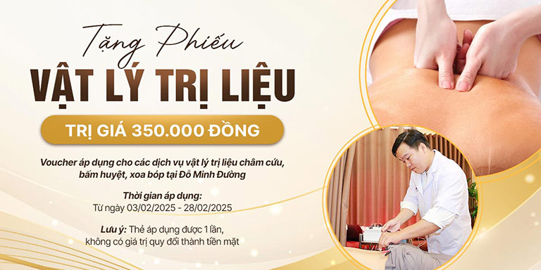 Phiếu trị liệu châm cứu, bấm huyệt tại Đỗ Minh Đường