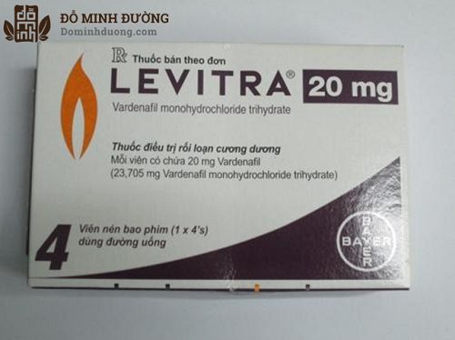 Levitra cần dùng đúng cách để tránh bị biến chứng