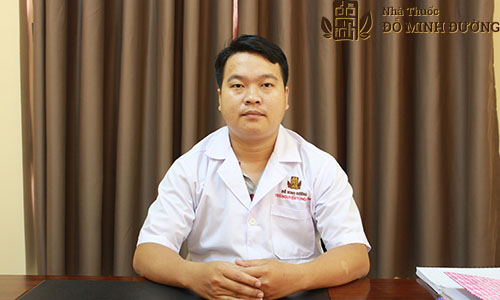 Bác sĩ Nguyễn Tùng Lâm – Phó giám đốc chuyên môn Nhà thuốc Đỗ Minh Đường