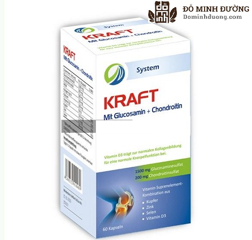 Thuốc Glucosamin Chondroitin Kraft có nên dùng cho người bệnh xương khớp?