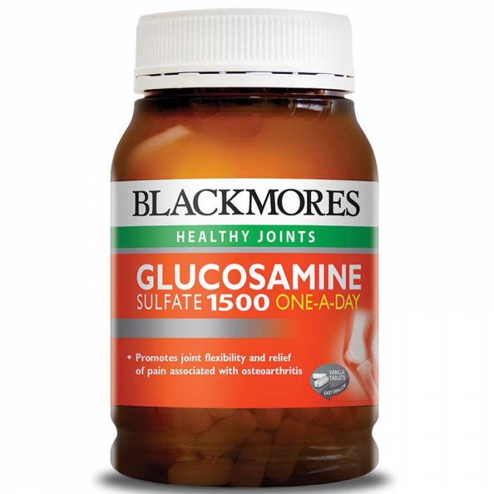 Thuốc bổ xương khớp của Úc lackmores Glucosamine 1500mg One-A-Day có tốt không?