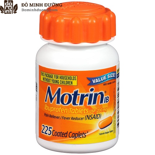 Có nên dùng Motrin cho người bệnh xương khớp không?
